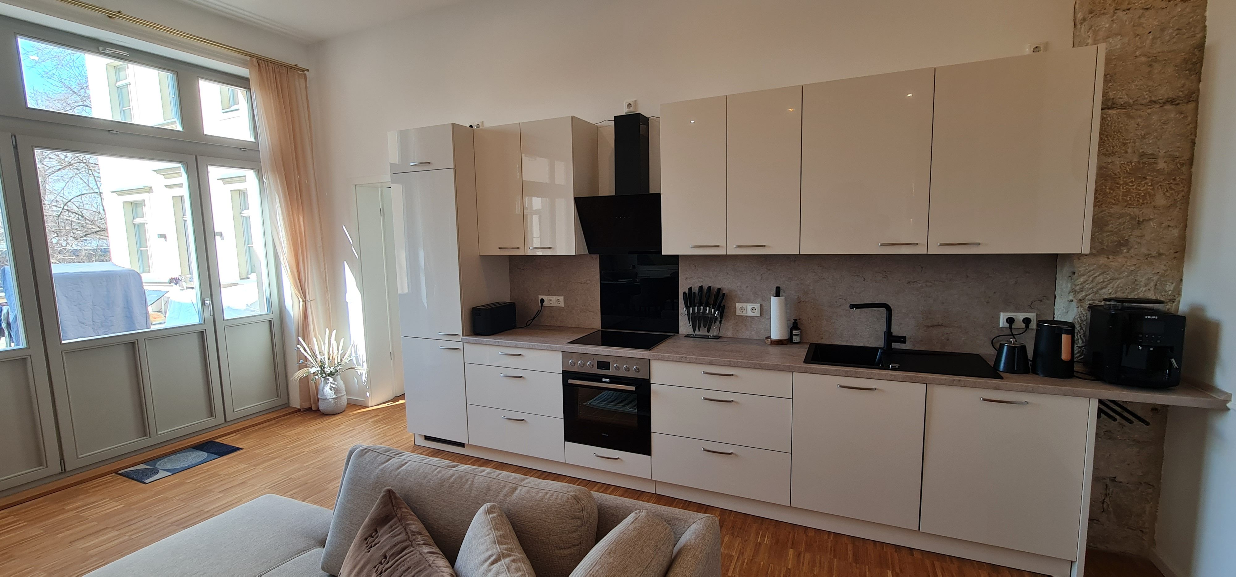 +APARTMENT.BLAUESWUNDER.DRESDEN -FITTEDKITCHEN-PARQUET-SHOWER-BATHROOM-FLOOR-HEATING-LARGE TERRACE-L - 37