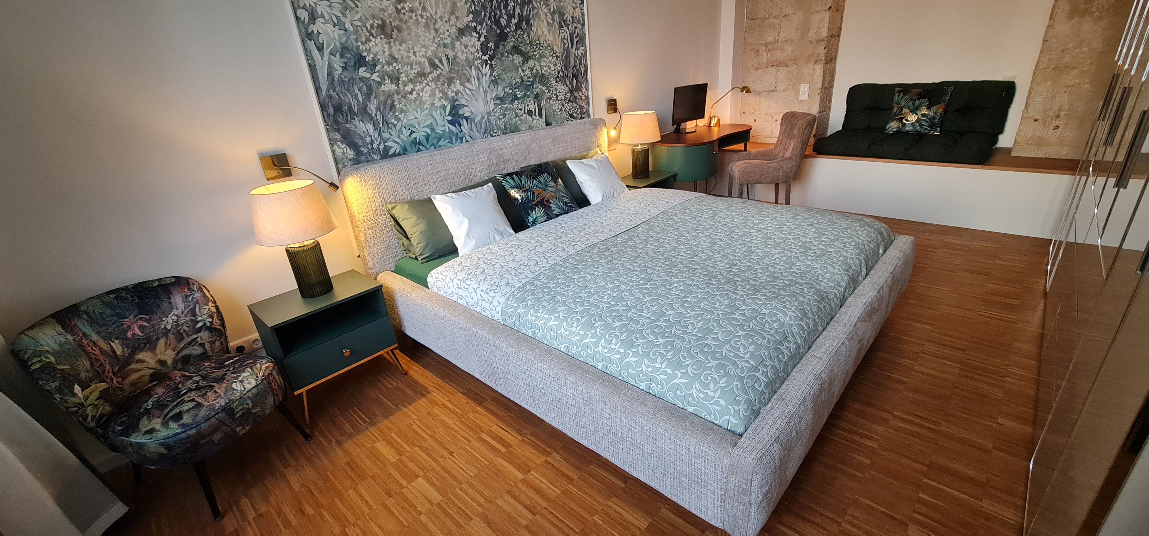 +APARTMENT.BLAUESWUNDER.DRESDEN -FITTEDKITCHEN-PARQUET-SHOWER-BATHROOM-FLOOR-HEATING-LARGE TERRACE-L - 35