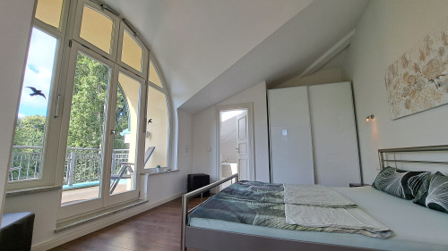 Klimaneutrales Loft mit drei Balkonen und Kamin - Gallery - 12
