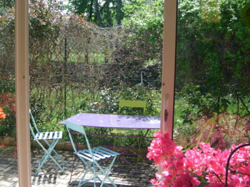 In the village, with pool