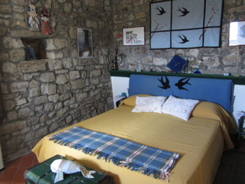 panoramic village in Tuscany