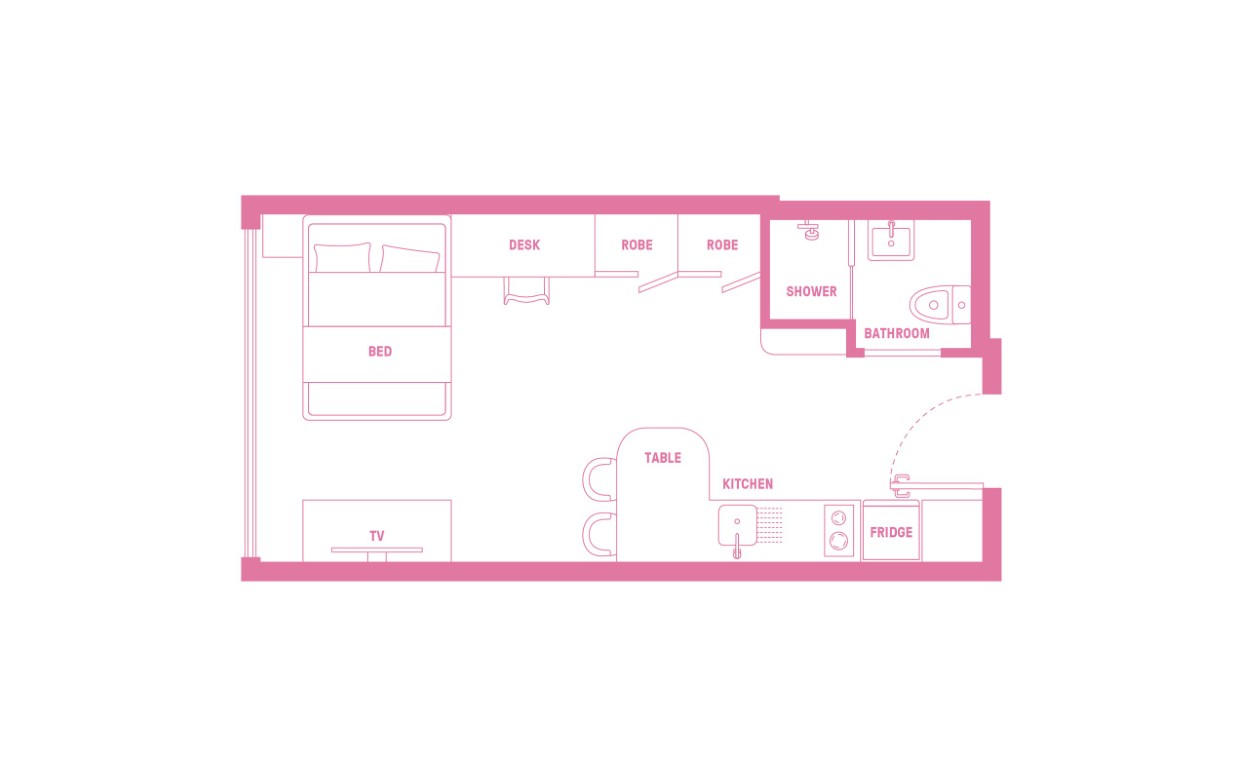  Signature Plus Studio Apartment - Double Bed With High Floor  -  Scape Lachlan  - Gallery -  2