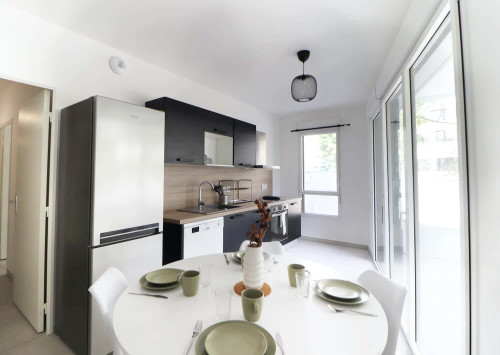 Charming 12 m² bedroom to rent fully equipped near Lyon - Gallery - 7