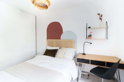 Charming 12 m² bedroom to rent fully equipped near Lyon