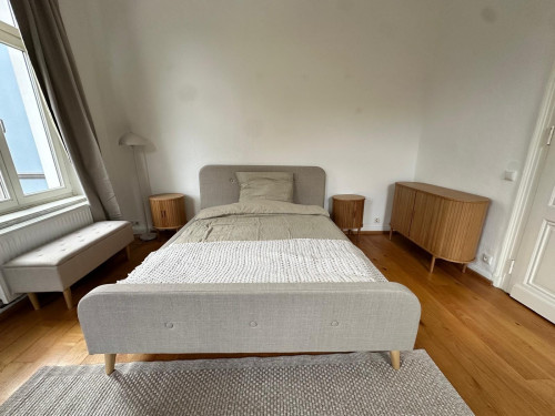 Stylish City Apartment with Designer Furniture & High Ceilings – Near City Center