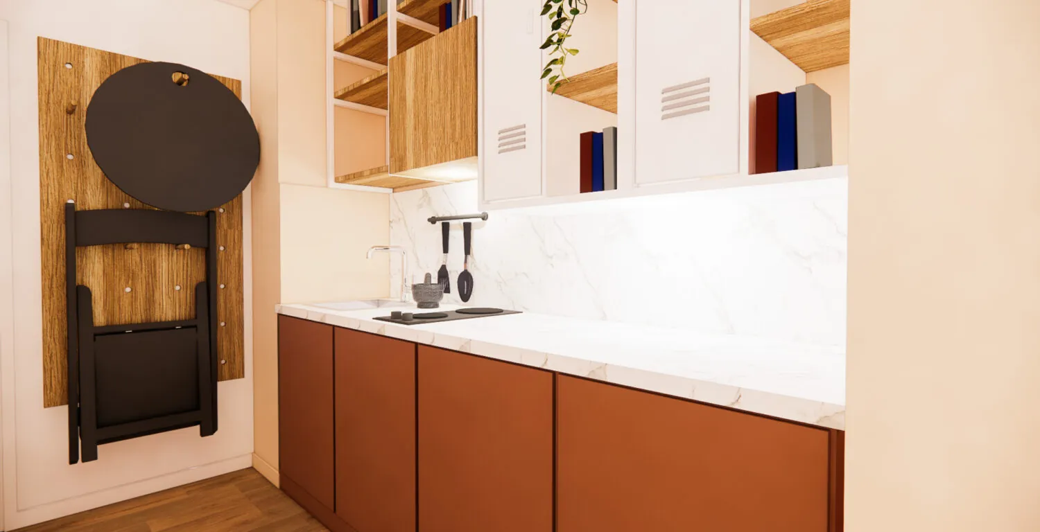  Mini Studio In A Shared Apartment  -  Ecla Geneva Archamps residence  - Gallery -  3