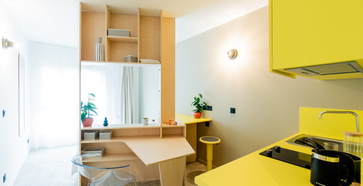 1-Bedroom Duo Duplex - Ecla Paris Massy-Palaiseau - Gallery - 3