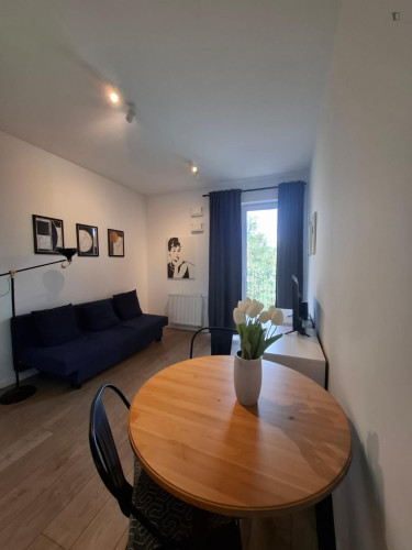 Homely studio in Targówek Mieszkaniowy
