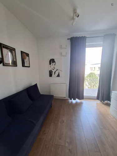 Homely studio in Targówek Mieszkaniowy