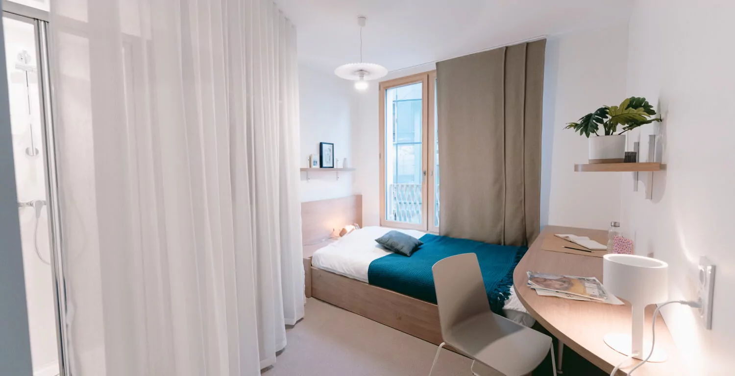  Private Room In A Shared Apartment  -  Ecla Paris Villejuif Residence  - Gallery -  1