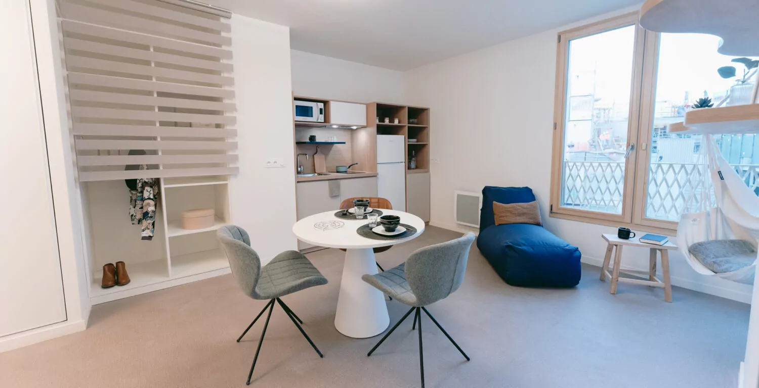 Private Room In A Shared Apartment - Ecla Paris Villejuif Residence - Gallery - 2