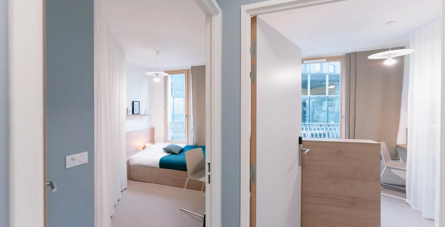  Private Room In A Shared Apartment  -  Ecla Paris Villejuif Residence  - Gallery -  8