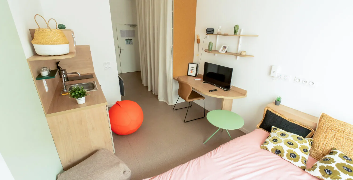  Studio  -  Ecla Paris Villejuif Residence  - Gallery -  1