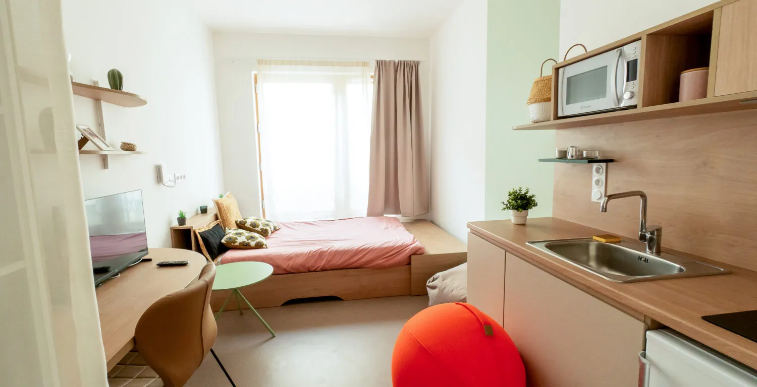  Studio  -  Ecla Paris Villejuif Residence  - Gallery -  3