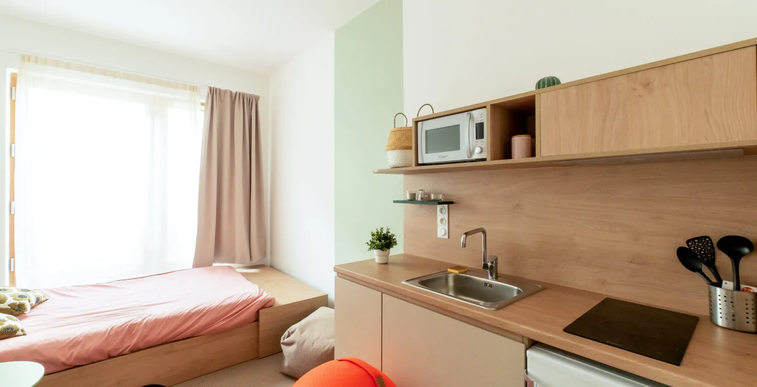  Studio  -  Ecla Paris Villejuif Residence  - Gallery -  5