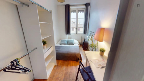 Inviting double bedroom in the Vieux Lyon - Quarantaine district