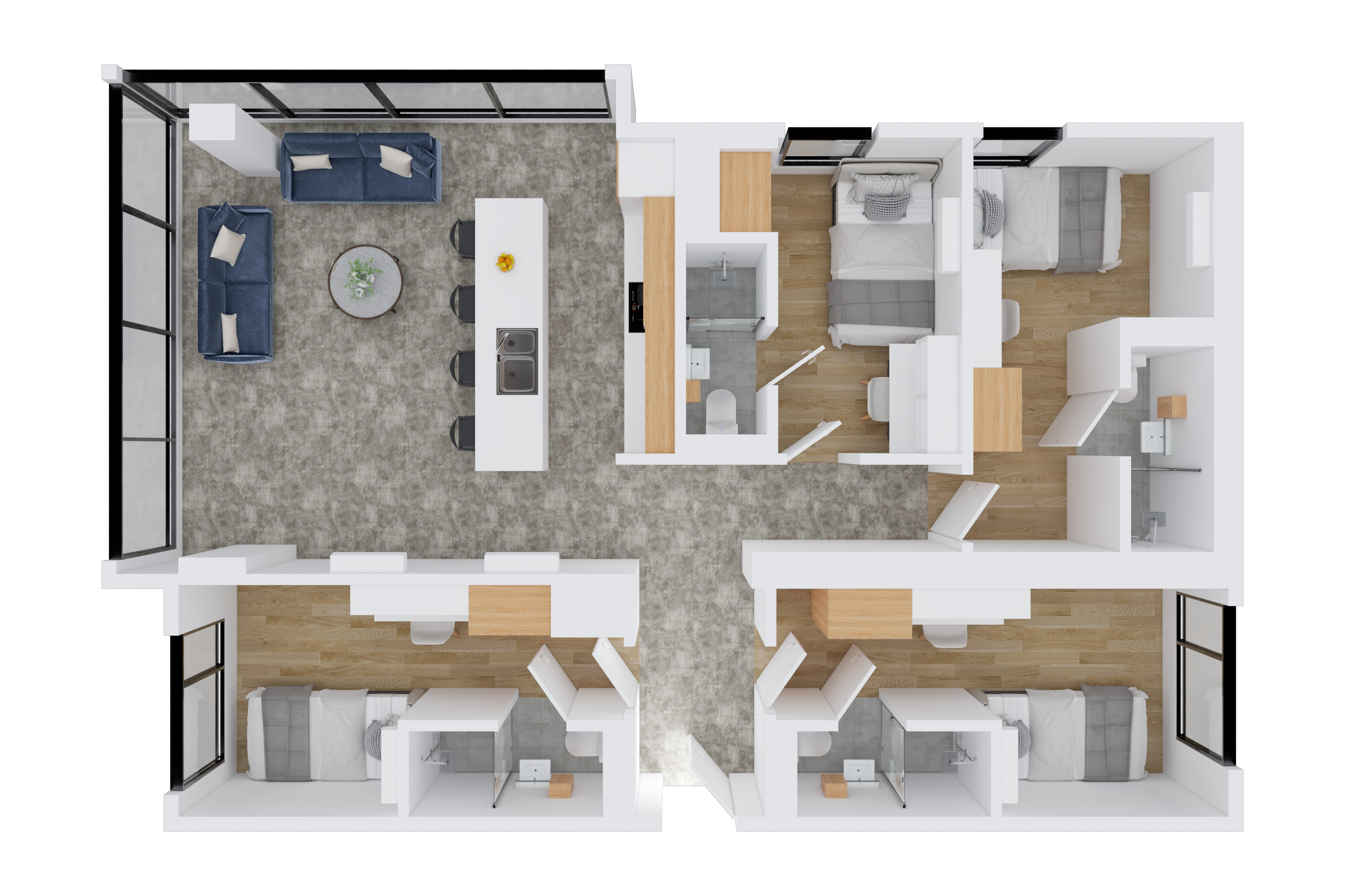 Four Bedroom Apartment - 21