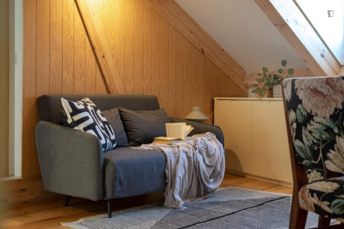 Delightful and colourful flat