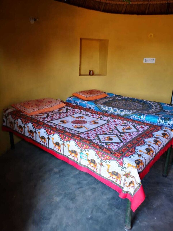Cottage Hut Rajasthani,(Single Bed) - 1