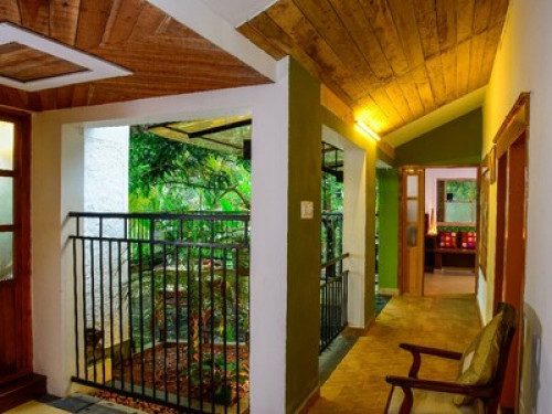 Village atmosphere in River Bank