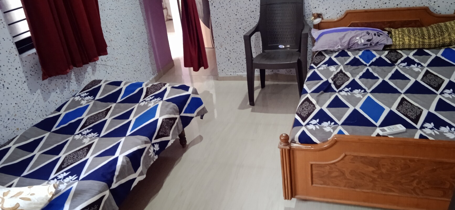 Two Bedroom Cum Living Room (Full Room) - 1