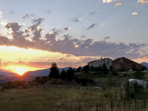 Country farmhouse with amazing view