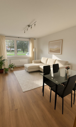 Modern 3,5-Room Apartment in Böblingen – Near Philips, HP, Mercedes, LGI