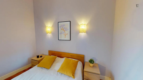 Nice double bedroom near Gare Part-Dieu V.Merle metro station