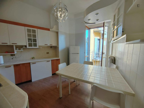Pleasant bedroom near the Lambrate FS metro