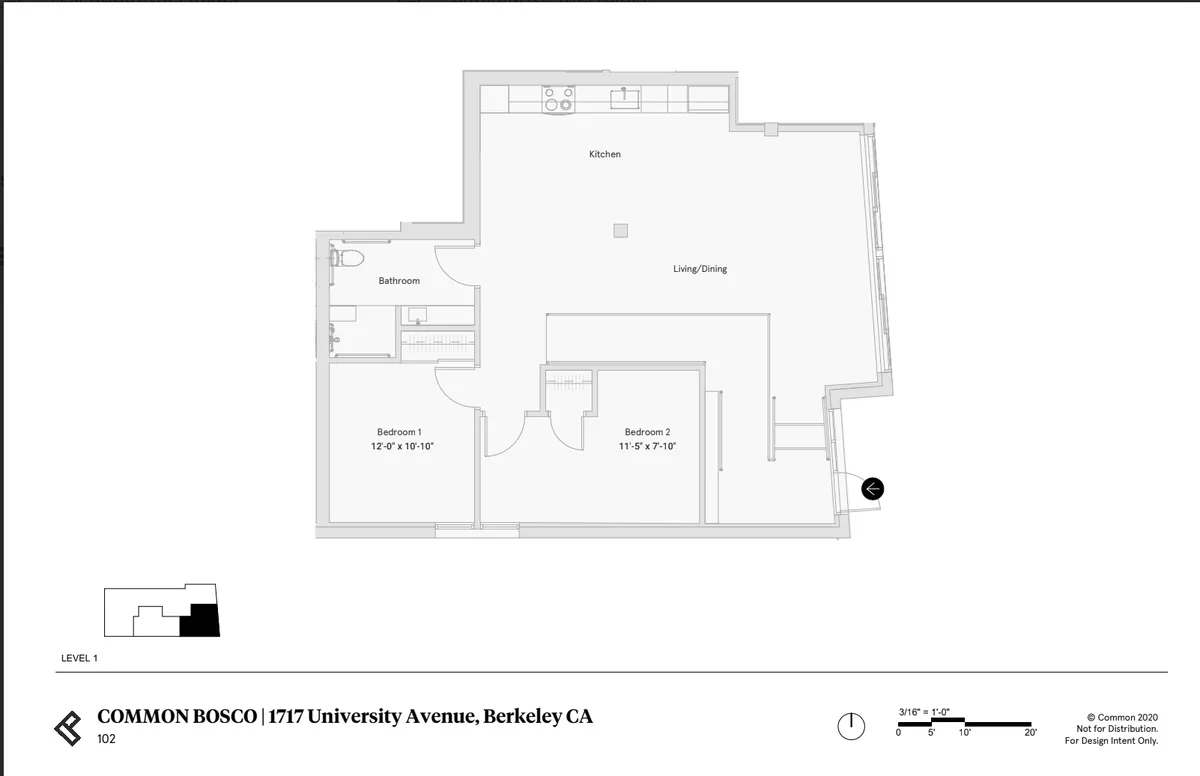  2 Beds 1 Bath  -  Bosco  - Gallery -  1