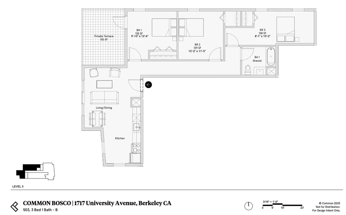  3 Beds 1 Bath  -  Bosco  - Gallery -  1