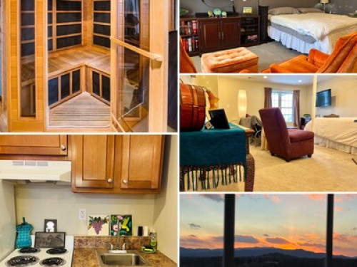 Stunning View with Infrared Sauna