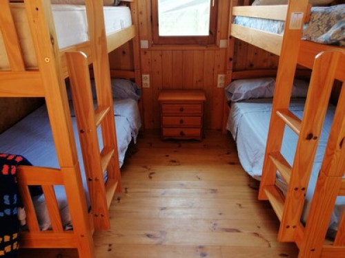 Country house guest room