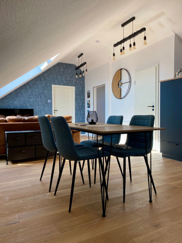 The Loft: Cute, perfect flat with nice city view, Frickingen