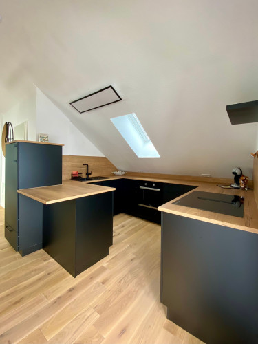 The Loft: Cute, perfect flat with nice city view, Frickingen