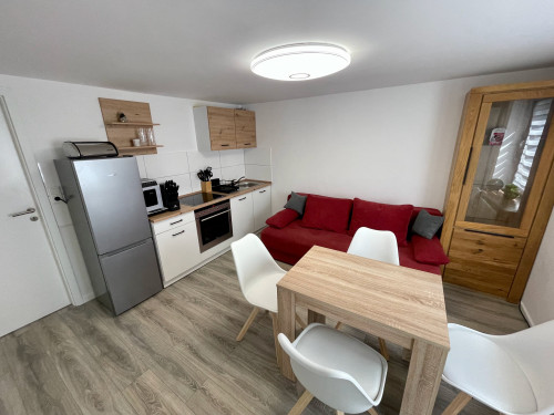 Modern Furnished 2-Room Apartment with Terrace in Wuppertal