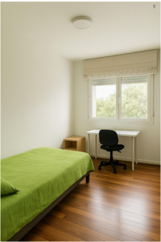 Exciting Single Bedroom close to Santiago Compostela Train Station 