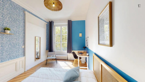 Alluring double bedroom in the centre of Lyon