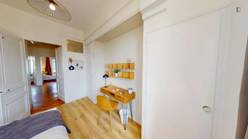 Comfy single bedroom near Université Lumière Lyon 2