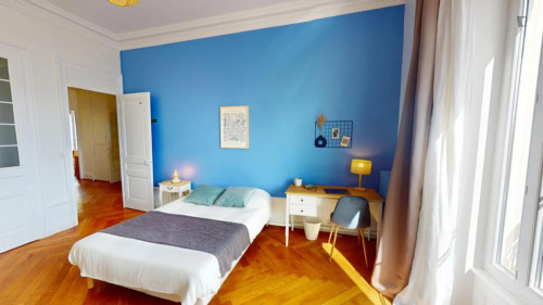 Brilliant double bedroom near Université Lumière Lyon 2
