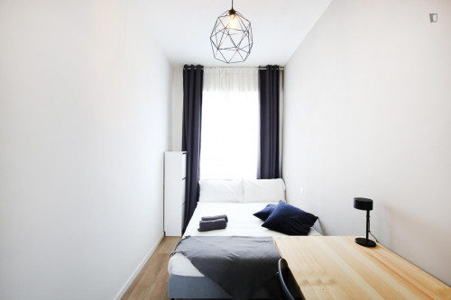 Bright double bedroom near Boscoincittà