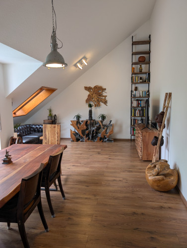 High end design flat near Stuttgart with garage