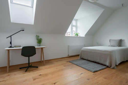 Comfortable single bedroom in nice shared flat in Frederiksberg