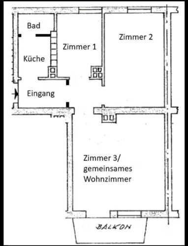 Charming flat with balcony in Munich Schwabing