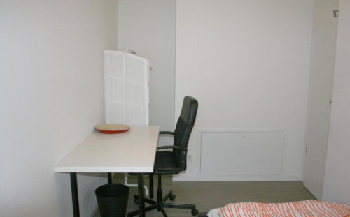 Bright single bedroom in shared flat in Alexanderplatz