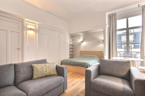 Very neat studio in the 8th arrondissement