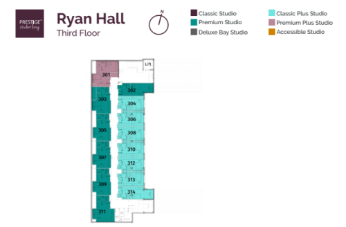 Ryan Hall - Floorplans