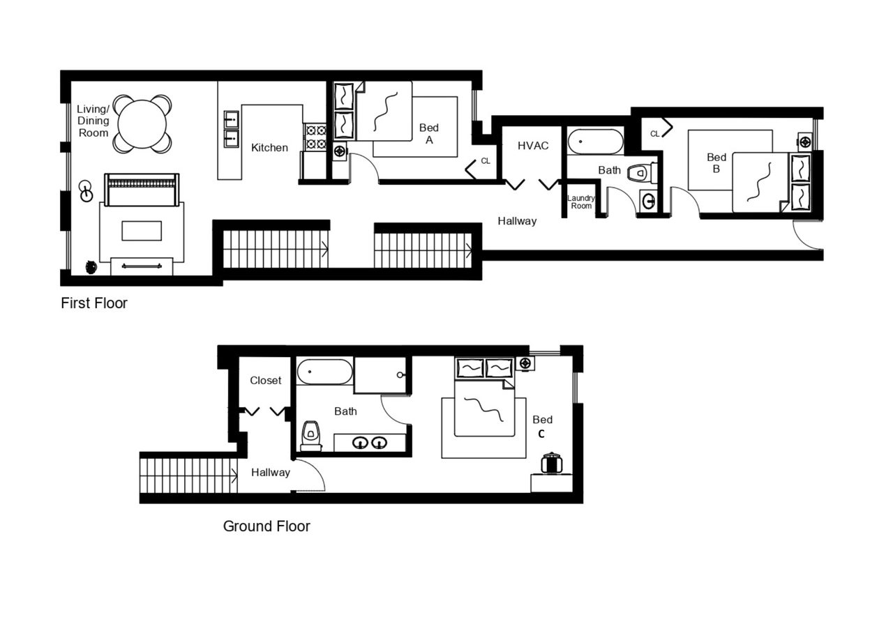  #1897: Near West Side - Queen Bedroom C W/ Private Bathroom  -  #1897: Near West Side  - Gallery -  20