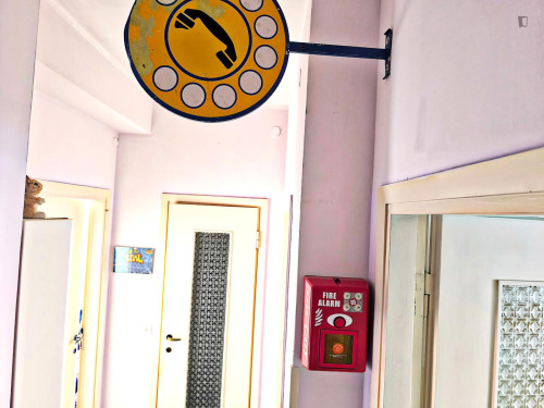 Cozy double bedroom well connected to Politecnico and the city center