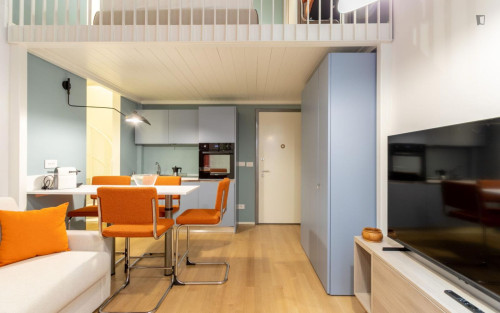 Excellent 1-bedroom apartment in the centre of Milan